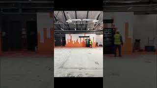 Vending machines at a major construction site in Dublin operated by Flynn Construction shorts [upl. by Wakefield429]