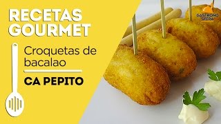 Croquetas de bacalao  Ca Pepico [upl. by Namyl]