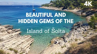 Beautiful and Hidden Gems of the Island of Šolta Croatia🌊 4k🎥 [upl. by Kirad719]