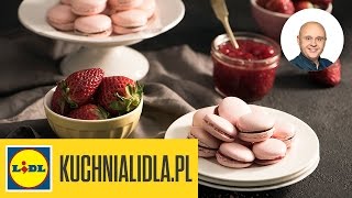 🍪👌Francuskie makaroniki  Paweł Małecki  Przepisy Kuchni Lidla [upl. by Halliday]