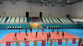 SALİHLİ ATATÜRK SPOR SALONU VOLEYBOL [upl. by Atteuqaj457]