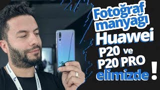 Huawei P20 Pro  P20 elimizde  Arkada 3 Kamera toplamda 68 Megapiksel [upl. by Patti]