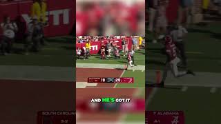 Bama Epic 4th Quarter Touchdown vs South Carolina shorts [upl. by Hanus]