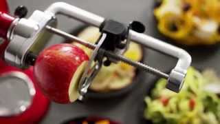 How to Use Your KitchenAid Spiralizer Attachment  Sur La Table [upl. by Annavoig]