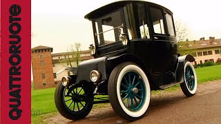 Lauto elettrica del 1912 Ohio M Classic Test Drive [upl. by Ahsemot]