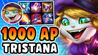 Tristana but I have 1000 AP and can instantly delete you [upl. by Juditha]