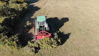 Agriline NZ  Vigolo Mulchers mulching large gorse and vegetation [upl. by Dlonyer]