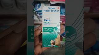 Otrivin Saline Nasal Spray shortvideo [upl. by Crowe]