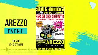 Arezzo Eventi  11 ottobre  17 ottobre 2024 [upl. by Zitah359]