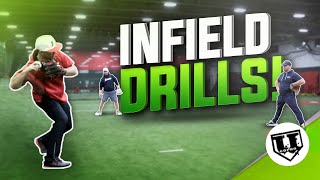 THE TOP 4 INFIELD DRILLS Implement These Into Your Next Practice amp Watch Your Infielders Dominate [upl. by Nadeau]