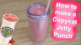 Tropical smoothie Jetty Punch DIY Copycat [upl. by Angell]