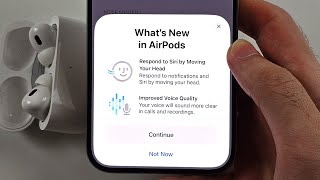 How To Update AirPods Pro 2 on iPhone iOS 18 [upl. by Eatnoid]