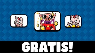 Como CONSEGUIR EMOTES EXCLUSIVOS en Clash Royale DILASH [upl. by Anegue]