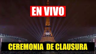 EN VIVO NARRACION CIERRE DE JUEGOS OLIMPICOS 🇪🇨  JJOO PARIS 2024 [upl. by Nert]