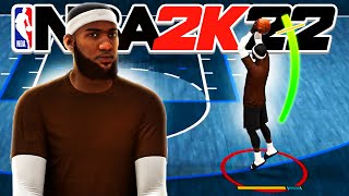 This 99 OVERALL POST PLAYMAKER BUILD is OVERPOWERED at the COMP STAGE 1V1 COURT on NBA 2K22 [upl. by Sisto]