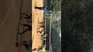 Zone 21 vs zone 11 volleyball interzone pt4 [upl. by Eidnil219]