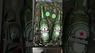 French Bouteille Tableau Heineken Bière Résine Epoxy [upl. by Juanne109]