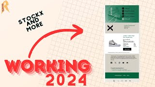 StockX receipt generator WORKING 2024 [upl. by Pompei998]