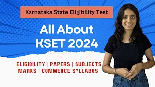 KSET 2024 Preparations  Kset 2024 Commerce Syllabus  KSET Commerce Classes 2024 [upl. by Alderman]