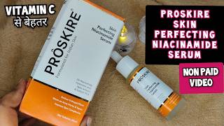 Proskire Niacinamide Serum Review  Serum for Open Pores and Acne Scars  30 Days Result [upl. by Emanuel785]