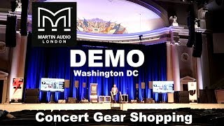 Martin Audio Demo  WPC WPM SXH218 CDD Live  Line Array  Concert Sound  Production [upl. by Other]