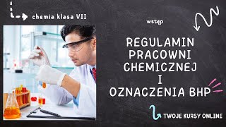 Chemia klasa 7 Lekcja 0  Regulamin pracowni chemicznej i oznaczenia BHP [upl. by Siednarb]