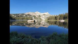 Elizabeth Lake Hike  Tuolumne Meadows Yosemite National Park CA [upl. by Semele]