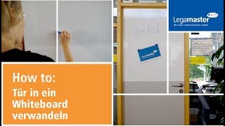 How to Tür in ein Whiteboard verwandeln [upl. by Jule18]