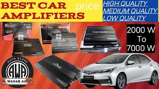 car amplifier sound system price in Pakistan best sound system car price in Pakistan [upl. by Ainsley]