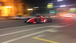 Ferrari FXX F40 LM 599XX amp Vintage F1 cars leaving Adelaide Motorsport Festival 2017 [upl. by Hgiellek63]