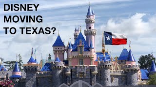 Disney Moving to Texas [upl. by Elwee]