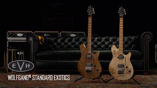 New for 2022 EVH Wolfgang Standard Exotic Guitars [upl. by Ihcas992]