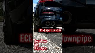 Golf 8 R  HJSHG Downpipe  Sound Rev Race PopBang automobile golf volkswagen tuning [upl. by Nnail]