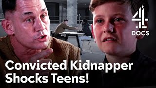 Exprisoner gives teens a TERRIFYING taste of prison life  Teens On Cons  Channel 4 [upl. by Oicapot]