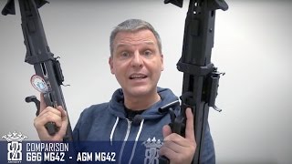 Airsoft Review  GampG MG42 vs AGM  GSG MG42  Deutsch  English Subtitle [upl. by Chloris]