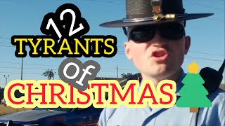 0  12 Days of TYRANNY by taking 1 Cop at a TIME while ROCKING their JINGLY BELLS amp TIPPING TREE 🙊 [upl. by Zailer]