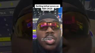 getting lethal zones on NBA 2K25 officialdrelivenba2kyoutuberdreonyxnba2k25 ggreenscreen [upl. by Dranrev]