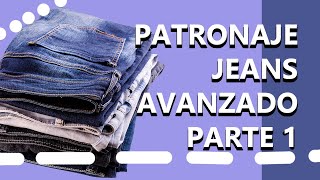 Parte 1 Composición de la Tela  Curso Patronaje de Jeans [upl. by Aelahs]