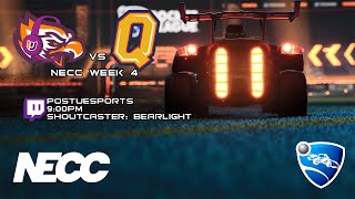 Rocket League Orange vs Queens University NECC Week 5 Spring 2024 [upl. by Wylie]