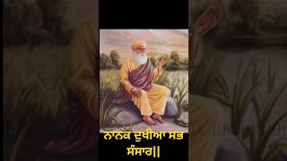 ਨਾਨਕ ਦੁਖੀਆ ਸਭ ਸੰਸਾਰ  Nanak Dukhiya Sabh Sansar Viral trending sikhhistory shorts [upl. by Aitel]