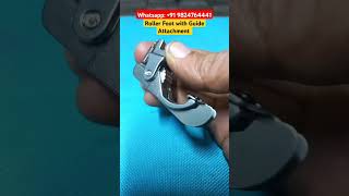 Heavy Duty Roller Foot with Guide Attachment for sewing machine gohilsew viralvideo sewingtools [upl. by Oreves]