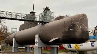 UBoot U9 Rundgang amp Innen Besichtigung  Unterseeboot der Bundesmarine im Technik Museum Speyer [upl. by Hyams956]