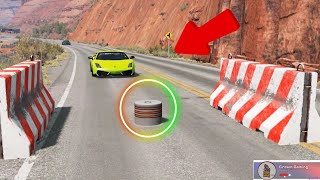 🚧BOLLARD VS VEHICLES🔥वाहन बोलार्ड से टकरायेBEAMNG DRIVESCROWN GAMING trendingvideo trending [upl. by Roxanna]