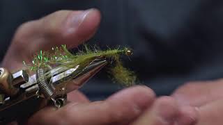 FLY TYING FRIDAY How to tie the Pops Bugger with UMPQUA [upl. by Damaris286]