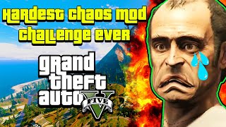 THE HARDEST CHAOS MOD CHALLENGE EVER [upl. by Sanoj]