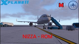 IVAO Livestream 6 Nizza  Rom  GERMAN  FF B757  IVAO [upl. by Ablasor433]