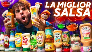 Qual è la migliore SALSA ALTERNATIVA del supermercato  Taste Test [upl. by Marbut]