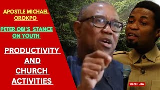 APOSTLE MICHAEL OROKPOPETER OBIS STANCE ON YOUTH PRODUCTIVITY AND CHURCH ACTIVITIES [upl. by Flann]