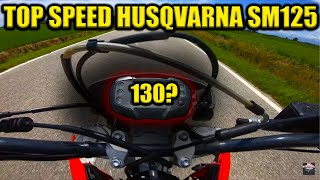 TOP SPEED HUSQVARNA SM 125 [upl. by Waters]