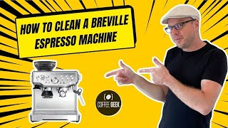 How To Clean A Breville Espresso Machine With Tablets 4K The Quick amp Easy Way [upl. by Woodhouse]